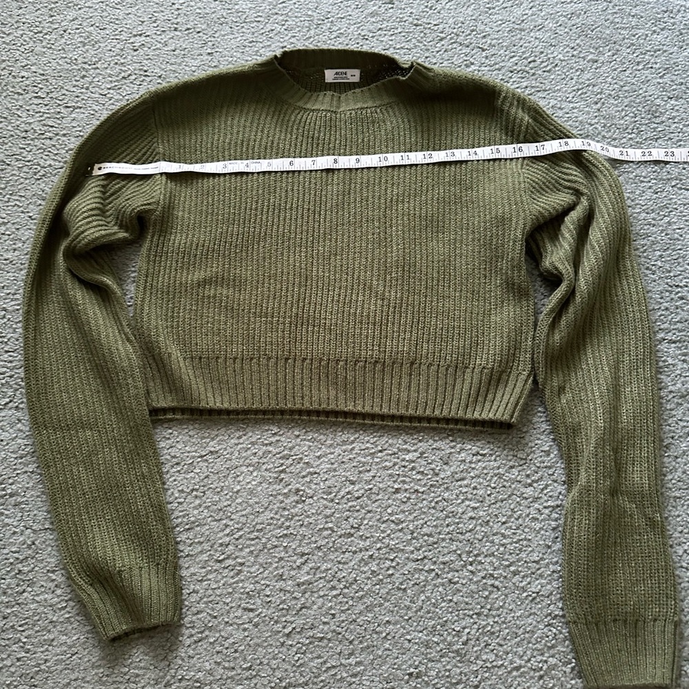 Ardene Olive Crew Neck Sweater